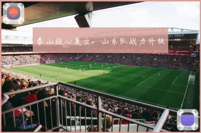 泰山核心复出，山东队战力升级